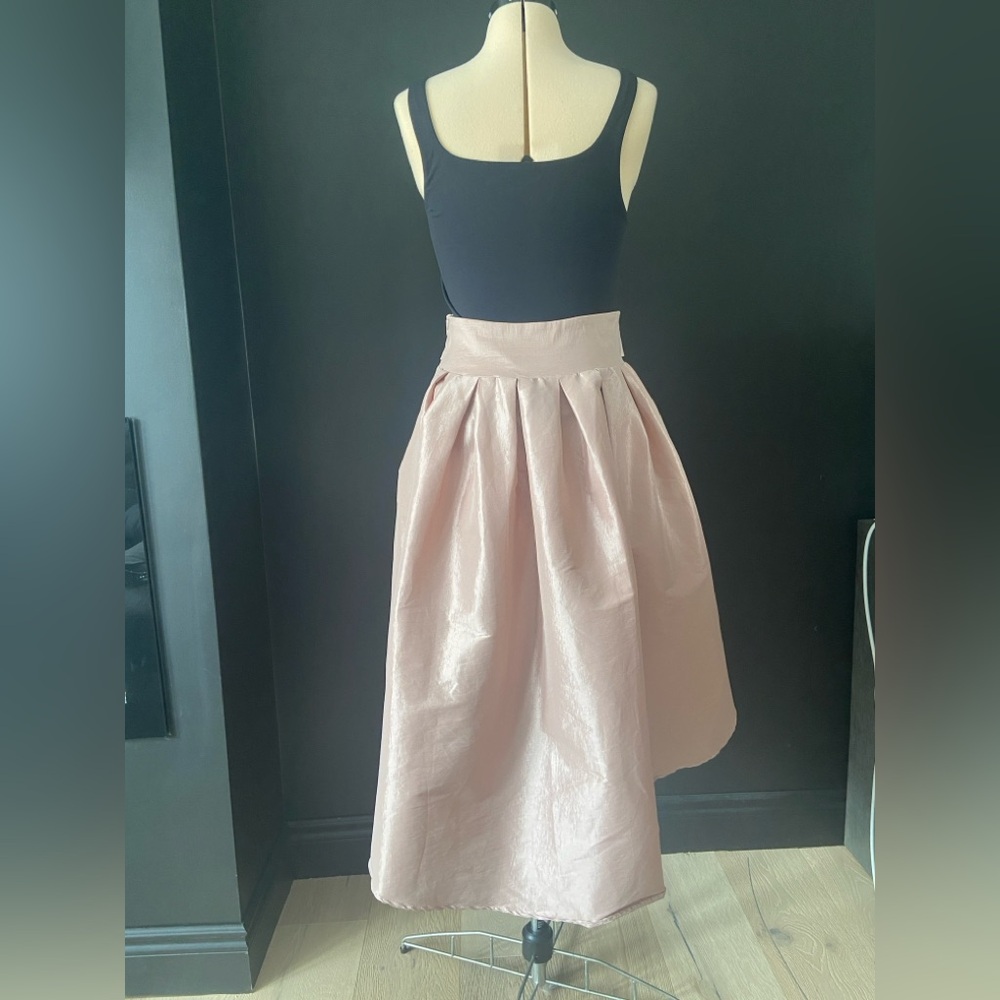 Chelsea honey taffeta skirt - Picture 2 of 10